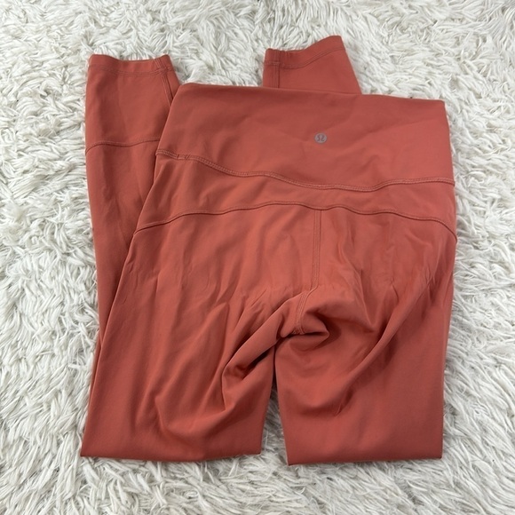 Lululemon In Movement Tight 25" *Everlux Rustic Coral - Picture 4 of 4